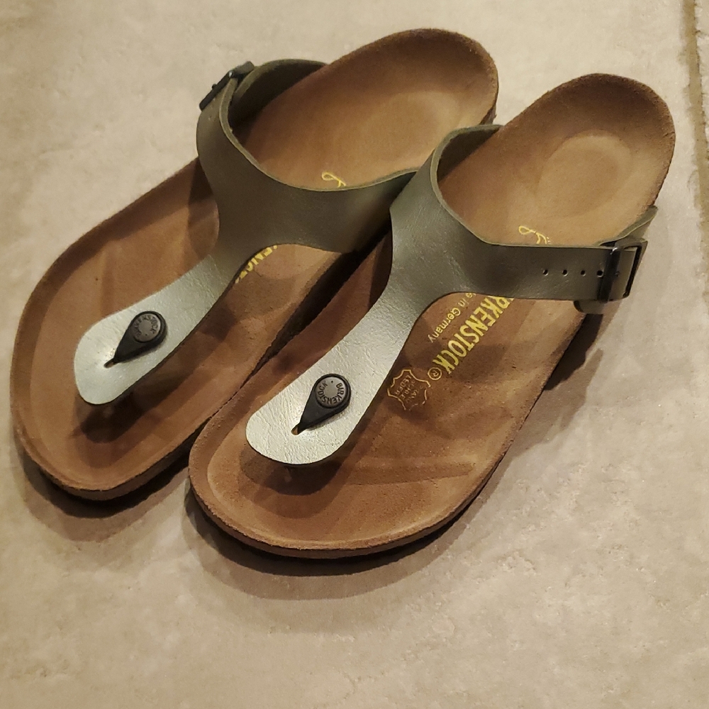 Birkenstock Olive Green Sandals